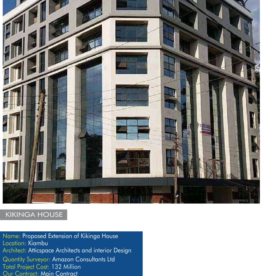 Proposed Extension of Kikinga House
