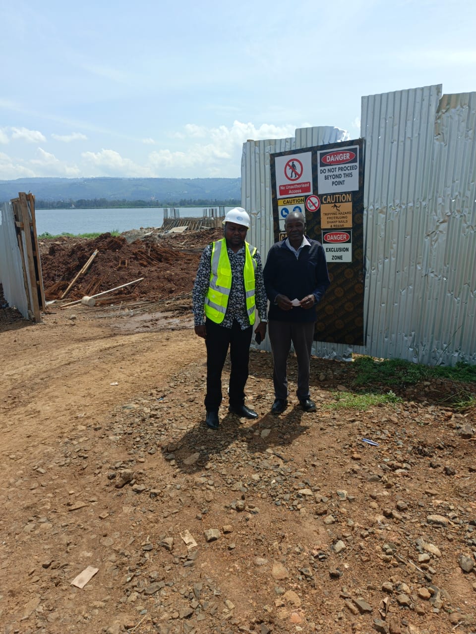 Safegreen Engineering team at construction site