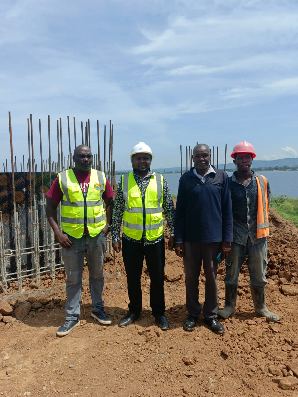 Safegreen Engineering team at construction site